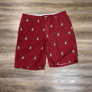 Ovation Florida State Seminoles Backcast Shorts Mens 38W All Over All Over Print